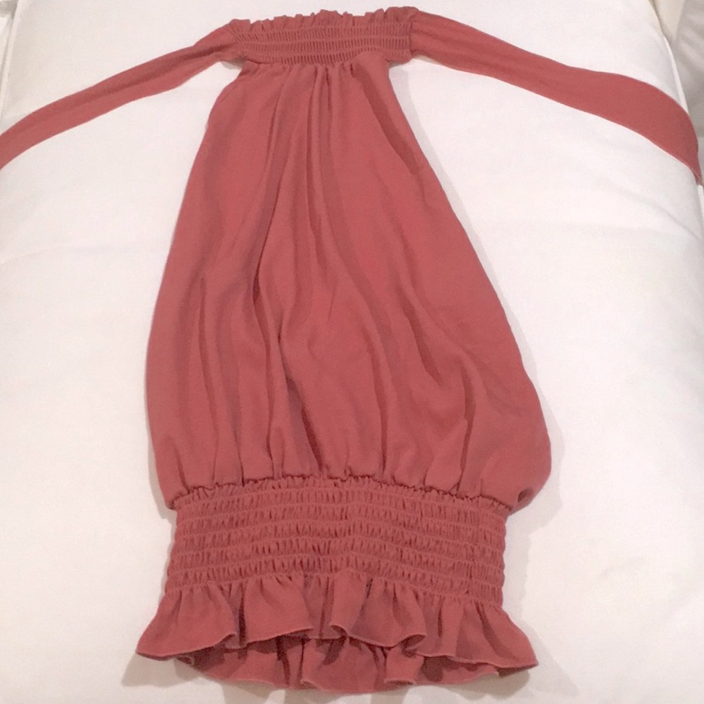 Ramy Brooks Silk Halter Top